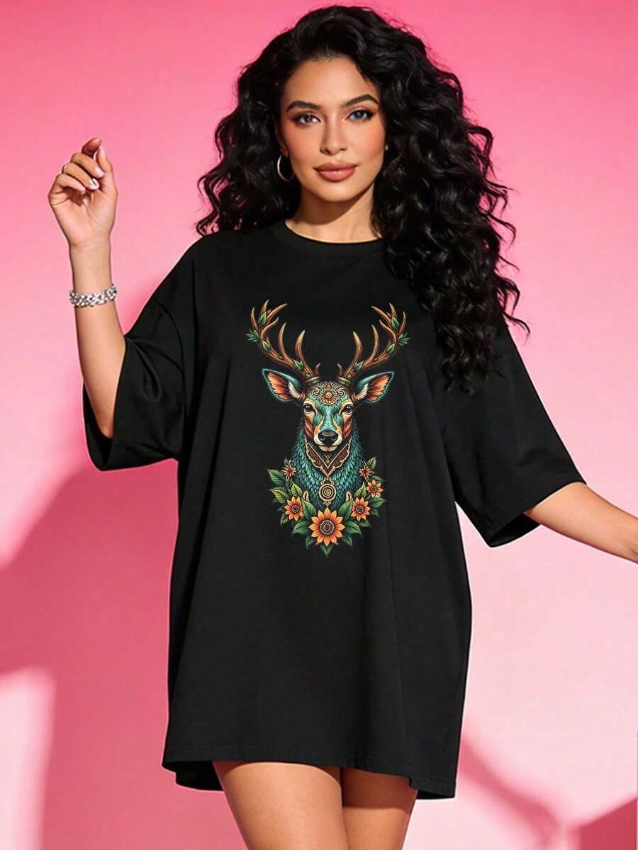 Camiseta de manga corta con cuello redondo suave y casual de verano para mujer, tops para salir, algodón, vintage, estilo callejero europeo y americano, casual deportivo, estilo unisex, estilo casual urbano, tops bonitos, Gen Z, curvy, ropa Y2K, camisetas divertidas, tops para damas, conjuntos de vacaciones para mujer, top lindo, camiseta gráfica, conjuntos de primavera, camisetas holgadas, ropa de calle retro, estilo de los 90, estilo de los 2000, subcultura, top negro, tops blancos, atuendo de fiesta de los 90. Negro - Negro - Ver 1