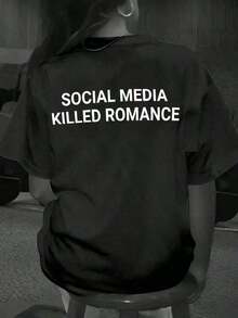 Women T-Shirts - Black - View 2