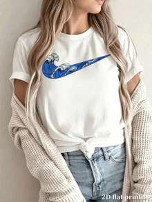 Women T-Shirts - White - View 6