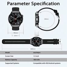 ERUN Smartwatch Pria – Dilengkapi Layar HD Besar, Baterai 180mAh, Tampilan Jam yang Dapat Disesuaikan, Berbagai Mode Olahraga, Dukungan Multi-Bahasa, dan Lainnya. Tersedia dalam Berbagai Warna, Menjadikannya Hadiah Ideal untuk Liburan dan Ulang Tahun. - View 11
