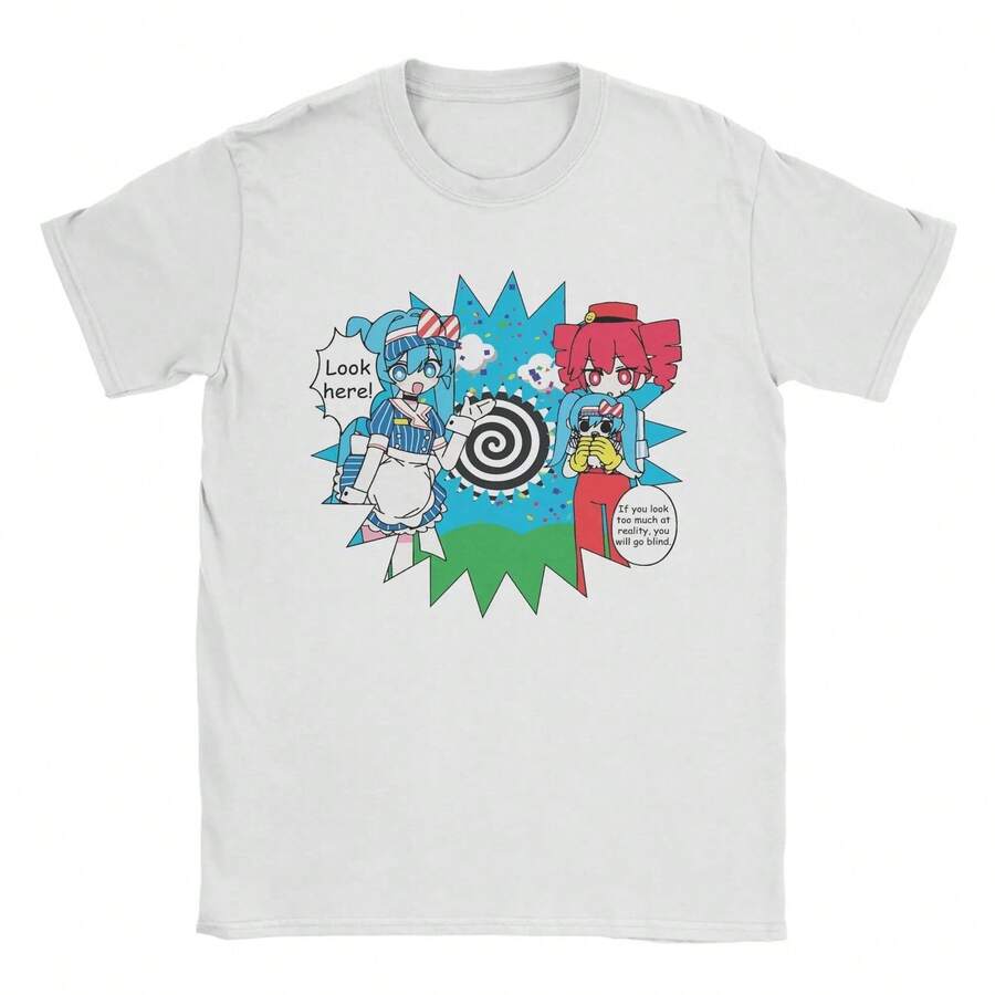 Camiseta HarA1Juku Kasane T1eto de algodón HI1PSter para hombre, verano, Y2K, divertida, informal, corta, ropa de 220 g, camiseta de manga corta de algodón puro para hombre y mujer, tejido grueso, resistente a las arrugas y que no se deforma fácilmente. Estilo sencillo y versátil, ligero y transpirable, perfecto para ir al trabajo, viajar, acampar, ir de compras y el tiempo libre diario. - Blanco - Ver 1