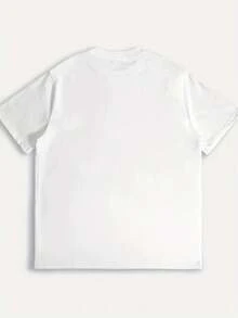 Camiseta branca com estampa exclusiva de 1975 - Edição Limitada - Tecido macio e elástico em poliéster e elastano, gola redonda, manga curta, lavável à máquina - Peça versátil para uso casual feminino. - Branco - Ver 2