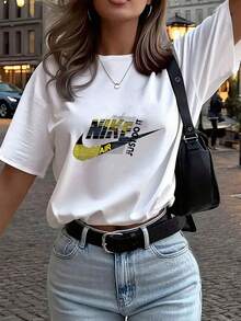 Women T-Shirts - White - View 1