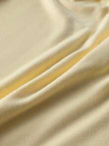 Camiseta sin espalda ajustada de color amarizo sólido con tirantes finos, blusa casual para mujer, adecuada para la playa, el hogar y el uso diario en verano - Amarillo - Ver 10