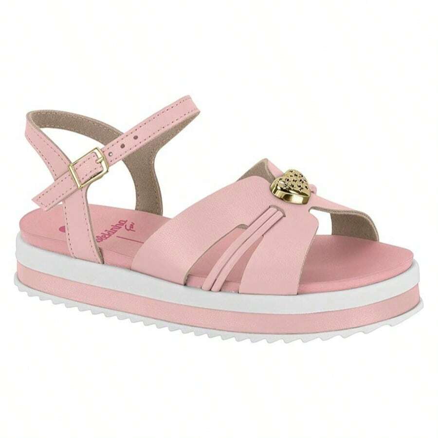 Girls' Molekinha Flatform Sandal 23051574 - ROSA NAPA 23051574 - View 1
