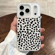 Funda para teléfono: Funda para  17, 15, 15 Plus, 15 Pro, 16, 16 Plus, 16 Pro, 16e, 16 Pro, 17 Pro, 17 Air, 17 ProMax, 14. A prueba de golpes, doble capa, imitación de gelatina, magnética, con purpurina, ultrafina, con estampado creativo de lunares.Adecuado para varios modelos de  17, 16, 15, 14, 13, 12, 11, Plus, Air, Pro Max - Morado claro - Ver 10