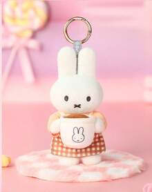 Bộ sưu tập Miffy Baking. Mặt dây chuyền dễ thương trong hộp bí ẩn | Búp bê nhồi bông – Móc khóa hình thỏ Miffy đáng yêu - Nhiều màu - Xem 9