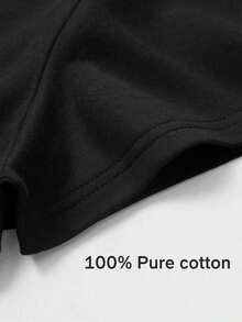 Y2K Style,  Style, Newest 2026 Style, Cute Style, Casual Style, Women's Blouses > Clothing. Women's 100% Cotton T-Shirt With Tropical Hibiscus And Palm Tree Print - Fun Summer Beach Design With Red Lettering, Casual Short Sleeve Crew Neck T-Shirt For Vacation And Casual Wear, Breathable, Suitable For All Seasons, Hawaiian Style, 180g (Sizes S-XXXL) - 黑色 - 查看 3