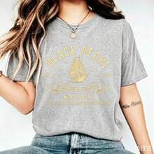 Blusa New Hot Selling Vintage Blusas Cute Top 100 Percent Cotton Camisas Para Hombre Manfinity MenPearl Cruise Lines Finest In The Caribbean Comfort - 灰色 - 查看 3