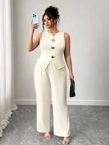 Conjunto de talla grande de Halloween - Albaricoque - Ver 7