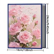 1pc Durable Photo Album, 6 Inch, 200 Pockets, Large Capacity Travel & Holiday Album Fits 200 Landscape Photos, Multiple Colors Available, Suitable For Wedding, Family, Anniversary, Youth, Vacation, Valentine's Day, Memory Book Gift - 1PC - View 8