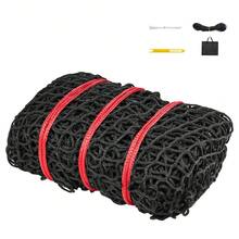 Round Bale Hay Net, 4.92 X 4.92 X 4.92 Ft, 1.65 Inch Holes, PE Material, Knotless Design, With Self-Locking Zip Ties, Needle Shuttle, And Repair Twine, Slow Feeder Round Bale Net For Horses - Medium Mesh, Knotless, 5*5*5 ft - 查看 8