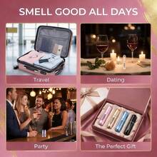 Refillable Perfume Atomizer Bottle, Portable Mini Travel Perfume Spray For Women & Men, Travel Size Scent Pump Case For Travel Accessories - 查看 6
