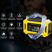Smart 12V 6A Car Battery Charger - Multicolor - View 2