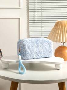 Túi đựng mỹ phẩm họa tiết da báo dễ thương, túi đựng đồ trang điểm du lịch, túi có khóa kéo, túi đựng mỹ phẩm chần bông, túi đựng mỹ phẩm gấp gọn thời trang tiện dụng, có thể đựng cọ trang điểm, túi đựng mỹ phẩm sành điệu, món quà tuyệt vời cho bạn bè, các cô gái, học sinh, túi đựng mỹ phẩm chần bông họa tiết hoa có khóa kéo, túi đựng mỹ phẩm họa tiết hoa đáng yêu có khóa kéo, hộp quà tặng, hộp đựng trang sức, bộ đồ dùng phòng tắm, đồ dùng học tập ngày lễ tình nhân - Nhiều màu - Xem 7