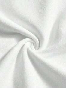 Camiseta holgada blanca de algodón puro para mujer, estampado gráfico vintage de tienda de segunda mano, dibujos animados de pollitos, patitos y setas, estilo lindo y caprichoso, top playeras de mujer para un verano dulce. - Blanco - Ver 6