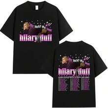 Camiseta Estampada The Lucky Me Tour 2026 para Hombres y Mujeres, Camiseta de Manga Corta para Fans del Pop, Moda 100 - Negro - Ver 7