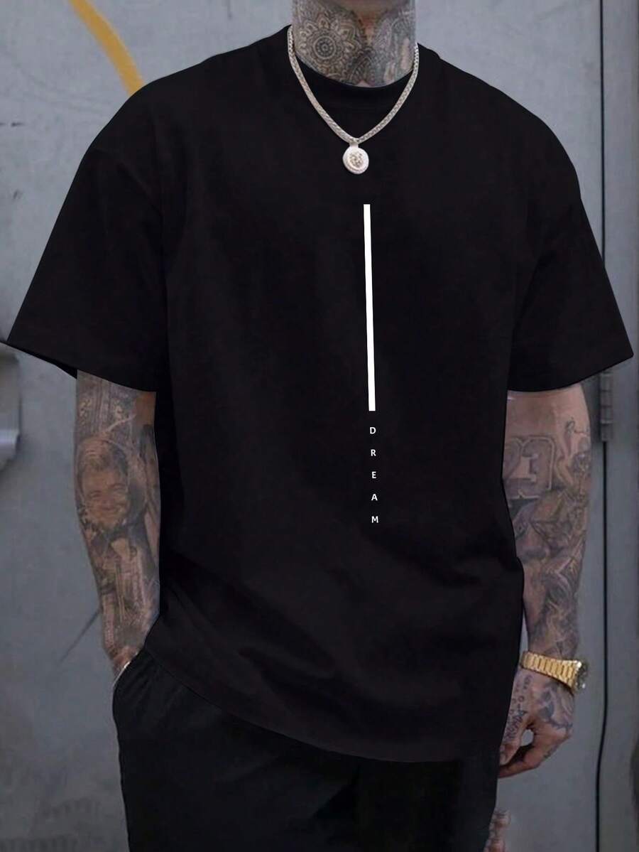 Men T-Shirts - Black - View 1