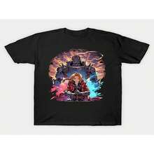 Camiseta gráfica de Alquimista Negro para hombre - Cuello redondo casual, manga corta, camiseta de veranoprimavera para exteriores con dise?o vibrante de química, tejido ligero y transpirable, perfect - Negro - Ver 2