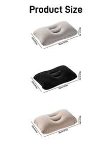 URBANWAVE Inflatable Travel Pillow, Quick Inflation Neck Support Pillow, Portable Compact Inflatable Pillow Suitable For Airplane Car Camping, Home U-Shaped Back Support Pillow For Nap And Rest - Multicolor - View 7