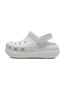 Crocs 男女通用轻便透气休闲拖鞋/凉鞋，百搭日常穿着木屐，经典款 207521-1NK - 207521-1NK - 查看 1