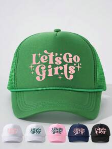 1pc Women's Embroidered "I'm Literally Just A Girl" Baseball Cap, Adjustable Outdoor Sun Protection Hat For Spring Autumn Travel Beach Vacation, Unisex Y2k Style Cap - Baseball Cap - View 26