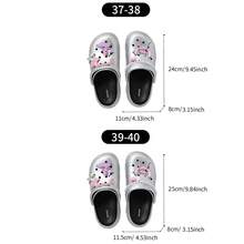 Miniso 天使木屐拖鞋，尺码 37-38 和 39-40，采用柔韧的 EVA 材料，轻便减震，中空透气，不闷脚，适合日常居家散步和度假穿着（1 双） - 彩色 - 查看 9