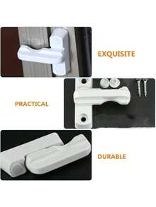 No Drill Paste-On Child Safety Window Locks, Suitable For Sliding Windows - Multicolor - View 6