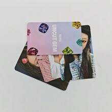 5张/套 照片卡，LOMO粉丝站卡，音乐粉丝收藏卡，双面印刷，女团周边LOMO粉丝站卡 - 彩色 - 查看 9
