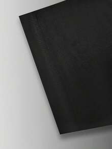 1 pieza de camiseta de manga corta con cuello redondo para mujer, con estampado de moda, 180g, 100% algodón. - Blanco - Ver 8