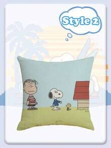 SNOOPY 史努比抱枕，客厅沙发抱枕 - 可爱印花抱枕，家居装饰 - 長方形 - 查看 3