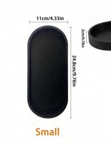 Bộ khay silicon đa năng – Lớn & Nhỏ, Chống thấm nước, Chống trượt, thích hợp dùng cho phòng tắm, bàn trang điểm, nhà bếp, đựng đồ trang điểm, chăm sóc da, trang sức, bông tẩy trang, bàn chải đánh răng, du lịch, bàn làm việc, đồ dùng gia đình, bảo quản mỹ phẩm, mặt bàn, đồ dùng nhỏ và sắp xếp đồ dùng hàng ngày. - Nhiều màu - Xem 12