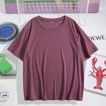 Women's Juneteenth Graphic T-Shirt - "Break Every Chain Since 1865" Design, Vibrant Geometric Print Short Sleeve Top, 100% Cotton Regular Fit For - 紅色1 - 查看 2