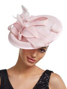 1 chiếc mũ cài tóc kiểu Kentucky Derby phóng đại mới dành cho nữ, kiểu dáng thập niên 1920-1950, mũ hộp lớn kiểu Derby, mũ đi nhà thờ, mũ cô dâu, mũ cưới, mũ dự tiệc trà, mũ tùy chỉnh. - A - Xem 19