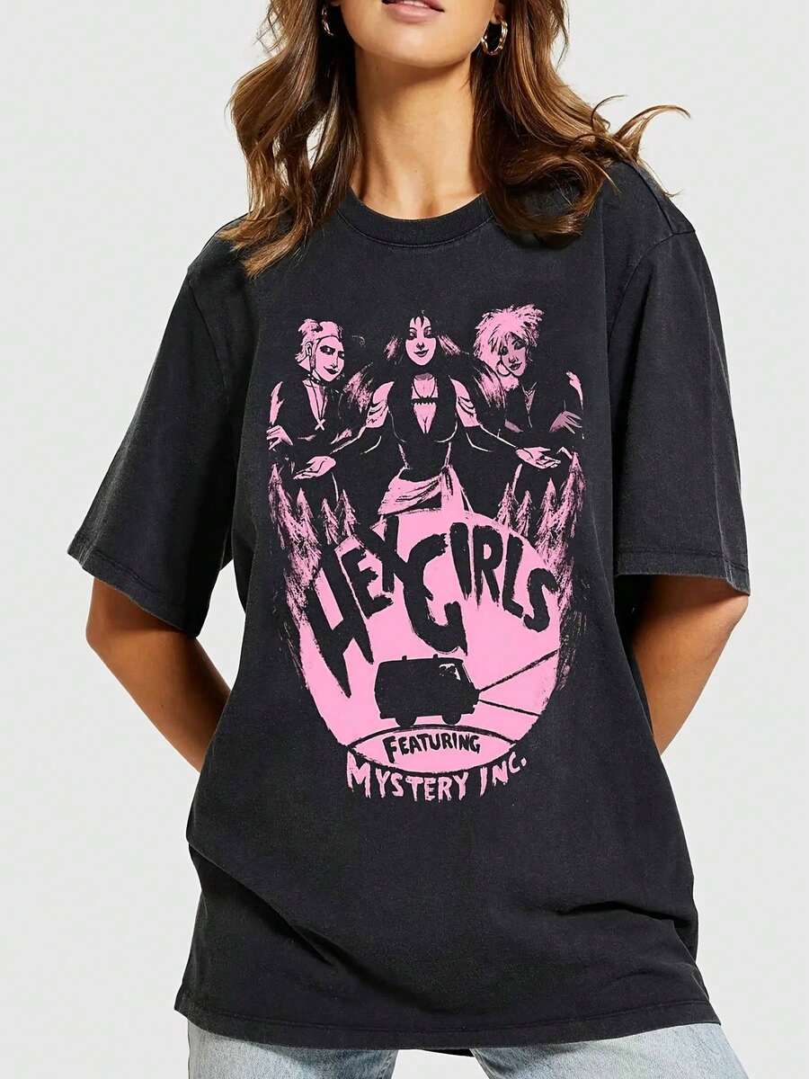 Women T-Shirts - Black - View 1