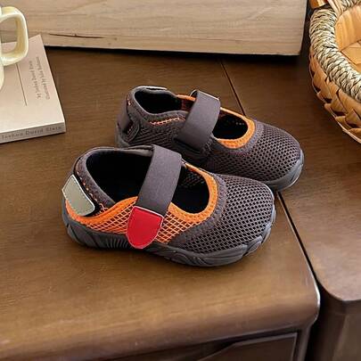 Children's Mesh Breathable Mary Jane Shoes, Summer Boys/Girls Hook And Loop Soft Bottom Non-Slip Sports Sandals, Kids Lightweight Mesh Breathable Athletic Shoes, Toddler Hook And Loop One-Piece Soft Bottom Walking Shoes, Summer Kids Outdoor Non-Slip Water Shoes, Mesh Breathable Hook And Loop Mary Jane Casual Shoes