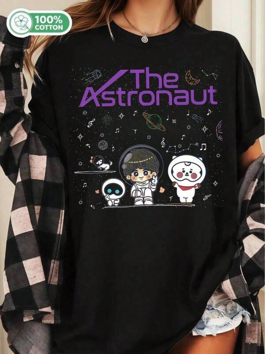 Women T-Shirts - Black - View 1