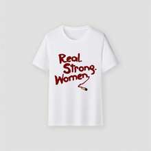 Retro For Daily Wear Casual Loose Top Fashionable Tee Casual Everyday FashionCamiseta Algodón Ropa Casual - Blanco - Ver 1
