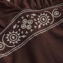 Women Midi Dresses - Black - View 4