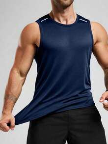 3pcs Men's Summer Sports Short Sleeve Elastic T-Shirts, Multi-Color Options, Suitable For Fitness, Running, Training - Royal Blue - View 3