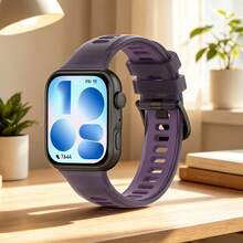 1件酷夏系列腕帶，相容於 Watch Fit 3 4 Pro Fit5pro，軟矽膠運動手錶錶帶手環 - 彩色 - 查看 16