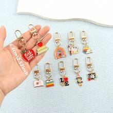 10pcs Teacher Keychains Bulk Teachers Appreciation Gifts In Bulk For Women Men Thank You Keyring Gifts - Multicolor - View 6
