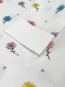 Blusa de mujer, estampado de rayas de cereza, diseño fresco y ligero, estilo Ins, blusas de mujer sueltas de manga larga casual de doble uso, regalo para la mejor amiga y la novia, camiseta de regalo divertida, nueva blusa de mujer de otoño e invie - Multicolor 6 - Ver 3