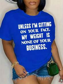 Loose Lightweight Printed T-Shirts: Plus Size Women's Casual Short Sleeve T-Shirts, 100% Cotton, Popular Choice. Basic Crew Neck Cotton T-Shirt For Women - 黑色 - 查看 7