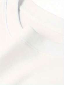 Camiseta De Manga Corta De Cuello Redondo Con Estampado De Tortuga Marina De Moda Minimalista Y VersáTil Para El Verano, Top De Mujer Elegante Para Vacaciones,Camisetas GráFicas De Verano Para Mujer - Blanco - Ver 3
