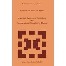 Algebraic Systems And Computational Complexity Theory (Hardcover) By Tse-K'o Wang, Z Wang, S Xu - Single Book - View 3