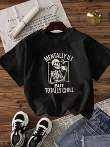 Women T-Shirts - Black - View 7
