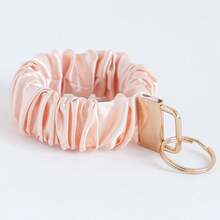 Elastic Keychain Wristlet, Suitable For Women, Family, Gifts, Festivals, Parties. Coil Keychain, Key Ring, Key Chain Bracelet - Multicolor - View 4
