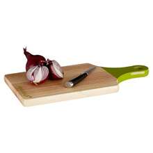Premier Housewares Juego de tablas de cortar de madera de goma de colores tabla de cortar de 1 5 x 40 x 22 cm - Natural - Ver 7