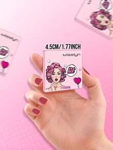 Misslyn 1pc I'm Hot 單色眼影，高顯色長效易暈染，霧面閃光亮片多維效果，迷你便攜柔軟質地，純素無動物實驗，Y2K派對旅行彩妝，節日Cosplay慶典禮物，校園時尚 - 8 - 查看 5